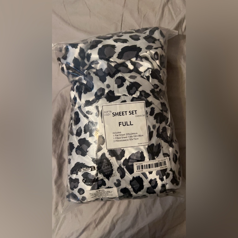 Bed sheets!
